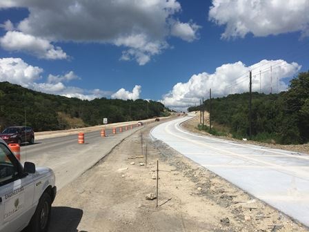 Mansfield Rd into Cedar Hill