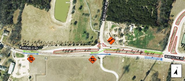 Mansfield Road Detour 103116