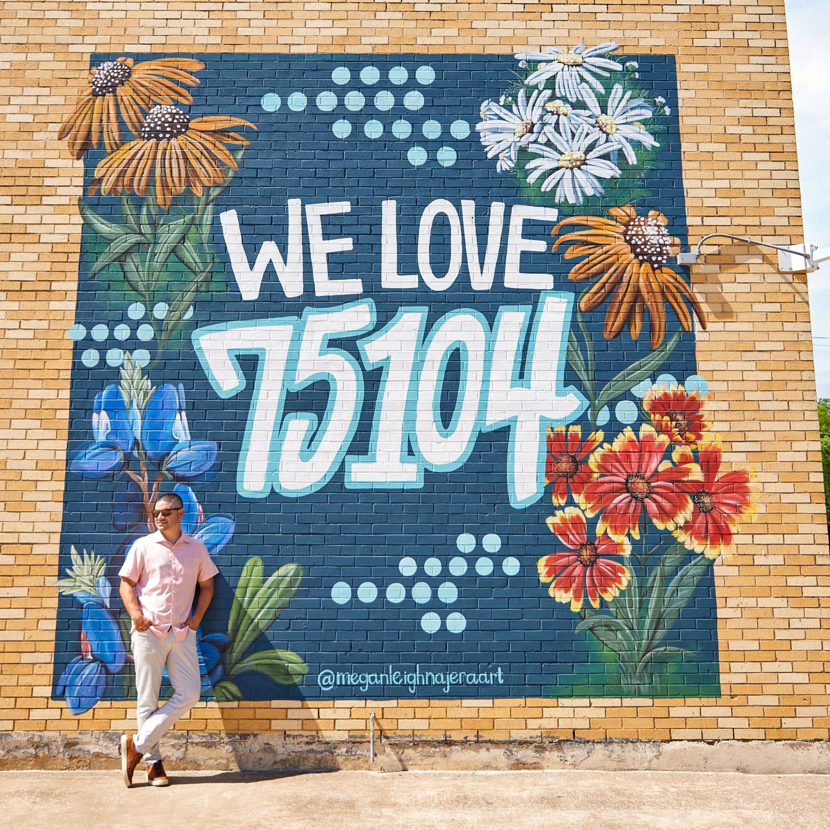 Man leaning up against a 